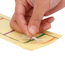 Cello Fretboard Note Stickers | Viola Fingerboard Position Stickers | Violin Fretboard Note Scale Stickers - Multicolor - View 3