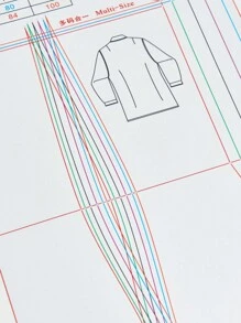DIHAN 1 Set Professional Pattern Making Template Rulers For Dress Design – Multi-Size, Accurate, And Easy-To-Use For Designers And Tailors