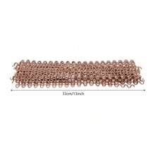 Futchoy 50pcs Filo ondulato portatile Filo ondulato Dent Puller Fili di saldatura ondulati 33 cm - Dorato - Visualizzare 6