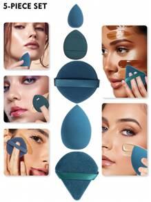 5/10/20/30/40/50/60/80/100件化妆工具套装，包含：10个液体彩妆海绵+10个迷你液体彩妆海绵+10个三角形散粉扑（用于散粉和定妆）+10个气垫粉扑（用于面部彩妆）+10个迷你气垫粉扑（用于面部遮瑕）。 适用于化妆、家居装饰、梳妆台、旅行、卧室、化妆配件、粉扑、美妆蛋、粉扑、化妆海绵、便宜、圣诞礼物、化妆品、化妆工具、便宜好物、礼物、女士礼物、圣诞礼物、赠品、旅行、便宜好物、旅行必备品 - 彩色 - 查看 20