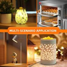 E14 Wax Warmer Bulbs 25W, Scentsy Bulb For Warmers Dimmable Wax Burner Bulb 230V, 2700K Warm White G45 Small Edison Screw Light Bulb For Wax Melt Burner, Oven Lamp, Up To 300°C, 2 Packs