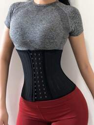 Cinta Modeladora Elastique Feminina Redutor Afina Cintura Mulher Fitness Abdominal Redutora