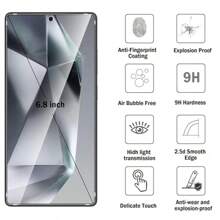 3-In-1 Entronix Clear Tempered Glass Screen Protector For Galaxy S25,S24,S23,S22,S21,S20,A06,A16,A03,A02,A04 Case Friendly Pack Of 3 Clear Screen Protectors