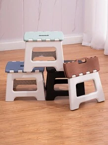 New Folding Small Stool, Portable Compact Plastic Folding Outdoor Fishing Bench Seat - Multicolor - View 3