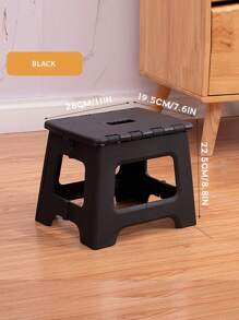New Folding Small Stool, Portable Compact Plastic Folding Outdoor Fishing Bench Seat - Multicolor - View 7