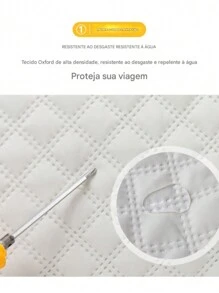 Gym Bag Travel Crossbody Casual New C02 - Màu be - Xem 9