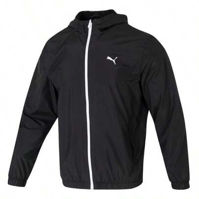 Puma Men's Comfortable Versatile Hooded Sports Jacket 691345-01