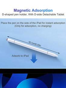 3-In-1 Multifunctional Electronic Stylus Pen - Magnetic Attachment, Compatible With Smartphones, Tablets, IPads For Writing, Drawing, Clipping, Touch-Screen Operation