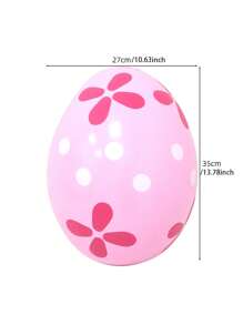1pc Inflatable Easter Egg Decoration - Colorful PVC Easter Egg Ornament, Suitable For Outdoor Yard, Lawn, Garden And Party Atmosphere - Multicolor - View 13