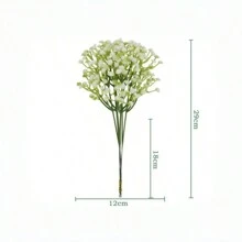 20pcs Starry Sky Simulation Flowers With Stem Small Bouquet - Handmade Floral Arrangement With Simulated Texture, Used For Home Outdoor Courtyard Garden Decoration, Wedding, Party, Birthday Atmosphere Decoration, Valentine Day, Gift Gifts Graduation