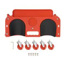 Futchoy Rodilleras rodilleras rodantes rodantes universales Futchoy Rodillera de trabajo de piso de trabajador con ruedas, 51 * 14 cm / 20.08 * 5.51in