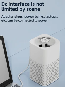 1 件适用于家庭大房间（面积达 1200 平方英尺）的空气净化器，MOOKA H13 真 HEPA 空气净化器，适用于卧室宠物，带香薰海绵，空气过滤器清洁剂，用于烟雾、异味、皮屑、花粉（白色） - 彩色 - 查看 5