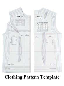 DIHAN 1 Set Professional Pattern Making Template Rulers For Dress Design – Multi-Size, Accurate, And Easy-To-Use For Designers And Tailors