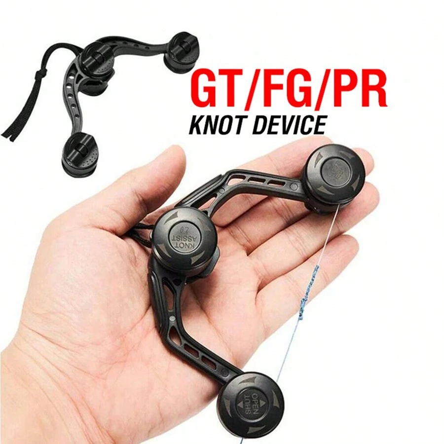 1pc GT FG Knot Tying Tool, Quick & Easy Line Knotter, Portable PE Line Knotting Tool For Anglers