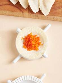 1 pieza/3 piezas Molde de Masa para Empanadillas Blanco, Molde para Empanadillas, Molde DIY para Empanadillas, Dispositivo Fabricante de Empanadillas, Prensa de Masa, Fabricante de Empanadillas Rápido y Fácil, Molde de Plástico para Empanadillas con Forma Perfecta, Fabricante Manual de Empanadillas, Molde de Plástico para Empanadillas, Clip Rápido para Empanadillas, Seguro para Lavar en Lavavajillas, Herramienta DIY Ideal para Hacer Calzones, Empanadillas, Empanadas, Tartas, Raviolis, etc.