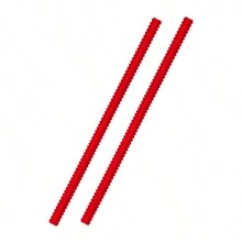 2 件套微波炉硅胶耐热套，耐高温烤箱架保护罩，14 英寸（35.6 厘米）烤箱架边缘保护器，防止烧伤和疤痕