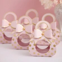 10pcs Candy Gift Box, Creative Pacifier Candy Box, Transparent Window Candy Packaging Bag, Souvenirs, Wedding, Festival, Celebration, Chocolate Shop, Candy Store Packaging Box - Multicolor - View 12