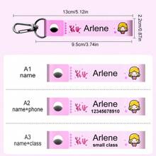 Create A Unique Identity With Personalized Name Keychains And Bag Charms Made From Premium Leather, Perfect For School, Water Bottles, Umbrellas, And Preventing The Loss Of Car Keys. - School Bag Buckle - View 5