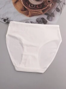 4 piezas Bragas deportivas para mujer de cintura alta, transpirables, lindas y cómodas - Multicolor - Ver 8