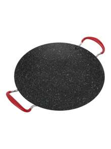 comal metálico antiadherente multi funcion cocina - Negro - Ver 1