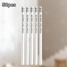 LICVIC 5/10/20/50/100/200 Pcs Custom Engraving Text Pencils, Personalized Pencils For Kids, Customized Pencils Personalized Bulk, Multi-Functional, Ornamental, Letter, Stylish, Modern, Colorful, Cute, Adorable, Casual, Custom, Personalized, Unique, Customized, Baby Gifts, Ideal Gifts For Him, Ideal Gifts For Her, Son, Daughter Back To School,Kids,Urban Gala,Modern,Colorful,Cute - Style a - View 26