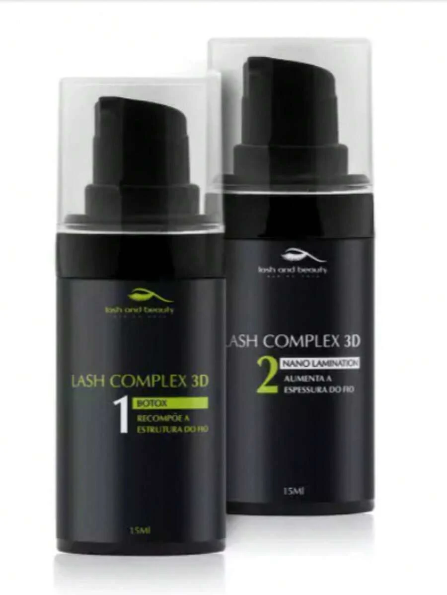 Lash Complex 3d Step 1 And Step 2 - Eyelashes And Eyebrows 15ml - Black - View 1