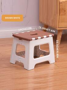 New Folding Small Stool, Portable Compact Plastic Folding Outdoor Fishing Bench Seat - Multicolor - View 13