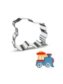 Stainless Steel Cookie Mold Engineering Vehicle Traffic Train Excavator Crane DIY Cookie Cake Mold 1 Piece