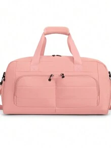 Bolsa de viaje para ambos hombros, mochila de gran capacidad, bolsa deportiva y de fitness de moda para mujeres, bolsa de almacenamiento para campamento al aire libre para hombres, compartimento independiente para zapatos