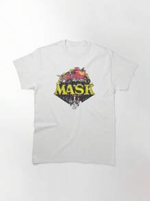 M.A.S.K. Essential T-Shirt, Women's T-Shirt, 220g Pure Cotton, Casual Crew Neck, Perfect For Day Trips, Comfort, And Relaxation.
