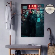 Korean Idol Canvas Print,  Musician Wall Art,  KPop Decor,  Portrait Print,  Teen Room Decor - Multicolor - View 3
