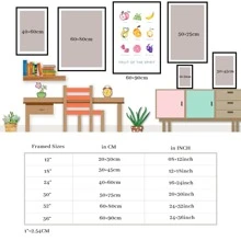 1 Pc Framed Fruit Of The Spirit Christian Wall Art Print, Galatians 5 22 Poster For Living Bedroom - Black - View 6