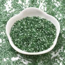 Approx. 1333pcs Glass Cat Eye Beads, 1.6x1.3mm Cylinder Shaped, DIY Jewelry Making For Earrings, Bracelets, Necklaces