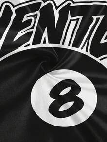 Men's Fashion Pattern Printed Loose Fit Short Sleeve T-Shirt