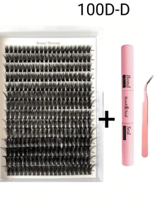 Beauty Showme 280 Clusters 20D 30D 40D 50D 60D 80D 100D -0.07D-9-16MIX Lash Clusters Cat Classic Higu Lilac Mayhug Me Punto Single That 40d Brown Color Fadlash Flutter Home Hybrid Keyyou Lashify No Self Anime Easy Extensiones Eyeshine Kits Magnetic Pack - Black - View 54