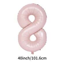 40 Inch Large Numbers Balloon, Foil Mylar Big Number Balloon For Birthday Party Supplies Decorations, Christmas