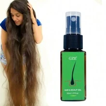 GZE 1 件装 头发和头皮油 护发精华 强韧秀发 适合干性发质 - 綠色 - 查看 6