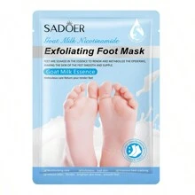 SADOER 5 对/10 对去角质足膜去角质足膜，便携式一次性足霜，袜子修脚去角质死皮去除足膜去角质保湿 - 彩色 - 查看 7