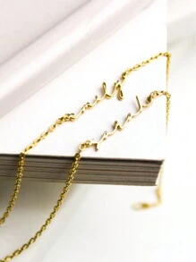 1 Stück personalisiertes, individualisiertes Armband, geeignet als Geschenk für Paar, Mütter und Familienmitglieder