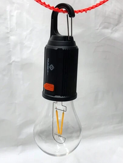 Luz de camping, bombilla LED recargable por TIPO-C, lámpara de emergencia portátil para tienda de campaña, luz de trabajo