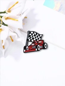 Keramisch glasierte Nägel, kreatives Styling Rennraster Metall Abzeichen, Kleidung Rucksack Accessoires, Metall Broschen, Gepäck und Mode Accessoires, Kleidung Accessoires, Legierung Material Broschen. Pin für Kleidung Tasche Charm Schule Kpop Lehrer Zubehör Tasche Charms Süße Büro Accessoires Hemden Jacke Schmuck Weihnachten Halloween Herbst-Winter Accessoires, geeignet für Teenager, Jugendliche, Männer, Lässig, Outdoor, Athletisch, Urlaub, Abschlussgeschenke, Geburtstag, Alltags Kleidung Pin Lustige Lehrergeschenke