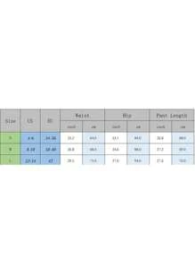 Women Capri Pants Lace See-Through High Waist Ruffles Hem Summer Casual Cropped Pants Stretch Crop Leggings - Pink - View 10