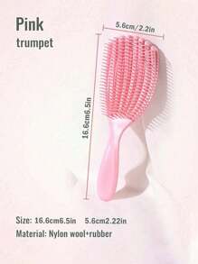 1/3PCS Cleaning Styling Set, Shell-Shaped Fluffy Large-Arc-Shaped Comb, A Comb That Makes Hair Smooth And Free Of Knots, Multi-Functional Massage Comb - Multicolor - View 13