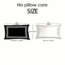 1pc Premium Solid Color Throw Pillow Cover - Classic Geometric Pattern, Zipper Closure, Machine Washable, Suitable For Living Room And Bedroom Decor - Multicolor - View 2