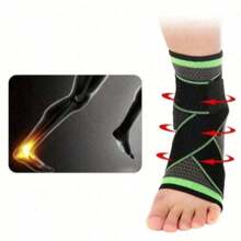 Adjustable Orthopedic Anti-Slip Ankle Brace Sports Knee Protection - 綠色 - 查看 5