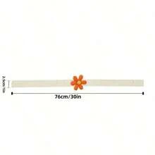 2pcs/1pc Korean Style Curtain Tieback Curtain Holdback, Three-Dimensional Petal Curtain Strap, Car Curtain Strap Binding Rope For Living Room Bedroom Office Home Decor