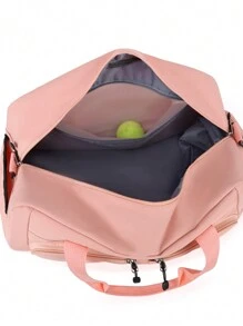 Bolsa de viaje para ambos hombros, mochila de gran capacidad, bolsa deportiva y de fitness de moda para mujeres, bolsa de almacenamiento para campamento al aire libre para hombres, compartimento independiente para zapatos
