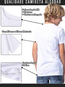 T-Shirt Cartoon Shirt Breathable Blouse Boy Cotton