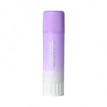 WUQIANNIAN WQN 2/4/8pcs Highly Attractive Lilac Solid Glue Stick, Large Capacity Colloid, Smooth Glue, Non-Formaldehyde, Safe, High Viscosity And Strong Stickiness, Handmade Handbook, DIY Back-To-School Season
