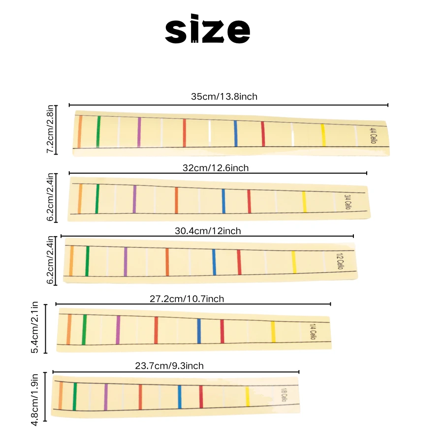 Fantastic Cello Guide, Musical Accessories For String Instruments, Keyboard Stic - Foto 9